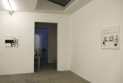 low fixed media show - Installation view