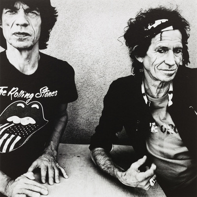 New Squares - Anton Corbijn - Mick & Keith, Toronto