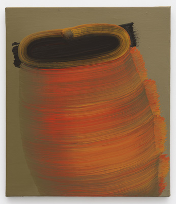 The single brushstroke as a horizon between heaven and earth - 6 Brushstrokes