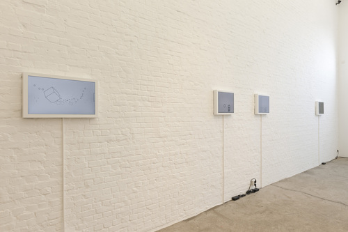 low fixed media show - Installation view