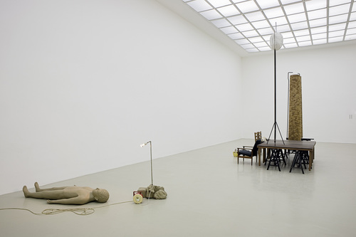 The Absence of Mark Manders - Installation view