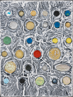 Jack Whitten - 82 Degrees F # I (27.7777C)