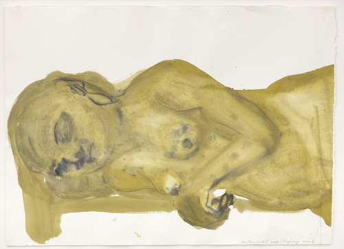 Works on Paper - Sleeping Nymph