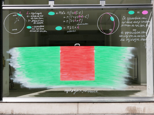 Open raam LLS Paleis - Installation view