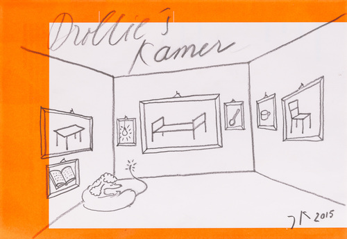 Works on Paper I - Drollie's Kamer (Drollie's Room)