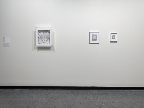 Round About or Inside - Installation view Griffith University Art Museum, Brisbane, 2021