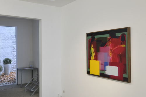 On Mars the Rising Sun is Blue - Installation view