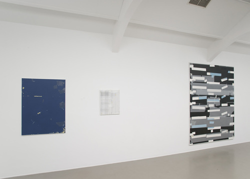 Between Red and a Transparent Plane - Installation view