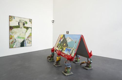 Scribble, dabble, splatter, smear. Biënnale van de Schilderkunst 8 - Installation view Patrick Van Caeckenbergh