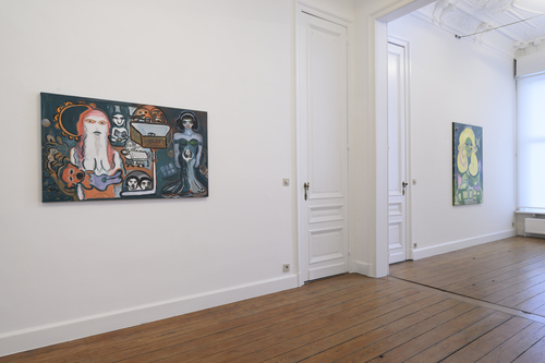 Lovers, Nahawand and Saba. She sang me songs and I didn’t mind - Installation view