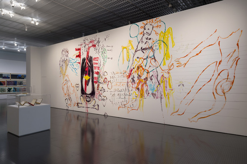 Ecrire, c'est dessiner - Installation view