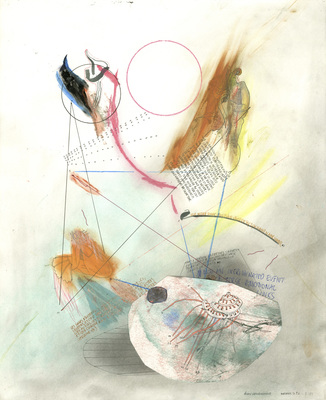 Works on Paper - Elan saturnienne (Saturnine Momentum)