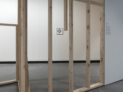 Round About or Inside - Installation view Griffith University Art Museum, Brisbane, 2021