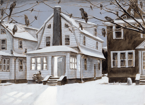 Drawings 1999-2002 - bij het huis van Joseph Cornell