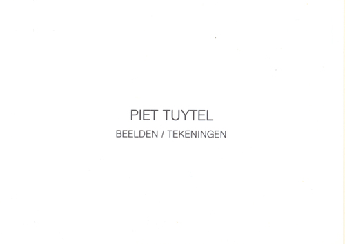 ZENO X GALLERY - Beelden / Tekeningen - Piet Tuytel