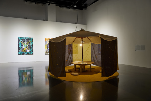 Busan Biennale: We, on the Rising Wave - Installation view Mounira Al Solh