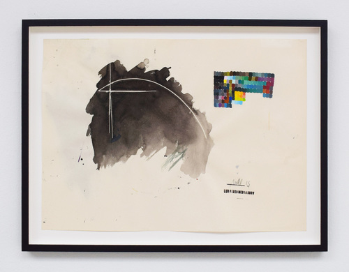 low fixed media show - Installation view