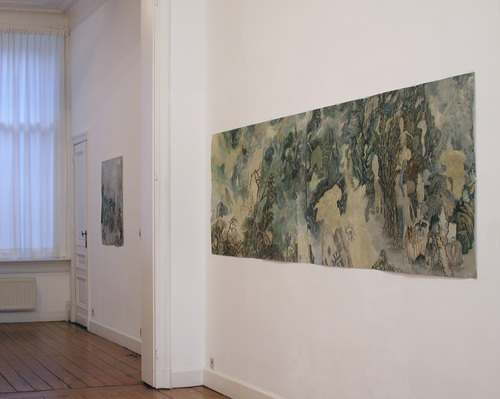 The Old One Hundred Names - Yun-Fei Ji - Installation view