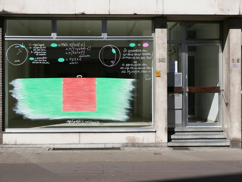 Open raam LLS Paleis - Installation view