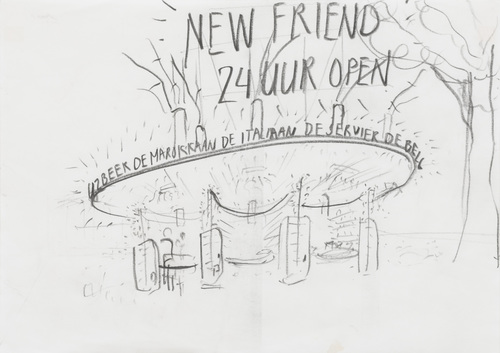 Works on Paper II - New Friend, Maasplein Utrecht