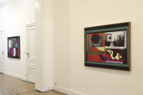 On Mars the Rising Sun is Blue - Installation view