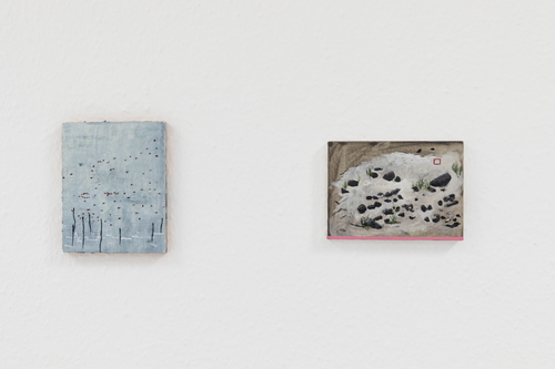 Biennial of Painting: On Landscapes - Installation view Marina Rheingantz