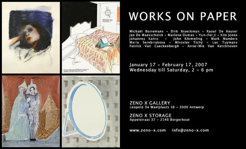 ZENO X GALLERY - Works on Paper