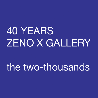 ZENO X GALLERY - 40 Years Zeno X Gallery - the two-thousands