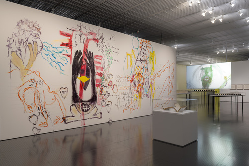 Ecrire, c'est dessiner - Installation view