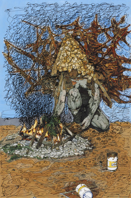 Works on Paper - Untitled (Chicago)