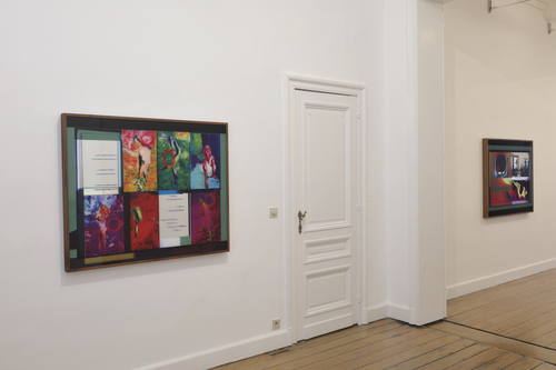 On Mars the Rising Sun is Blue - Installation view