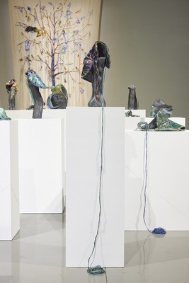 Busan Biennale: We, on the Rising Wave - Installation view Grace Schwindt