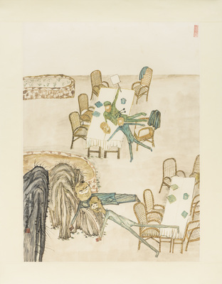 Works on Paper I - The Meeting