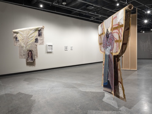 Round About or Inside - Installation view Griffith University Art Museum, Brisbane, 2021