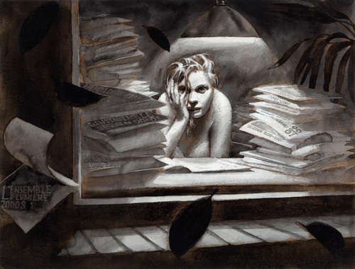 Drawings 1999-2002 - Inkijk