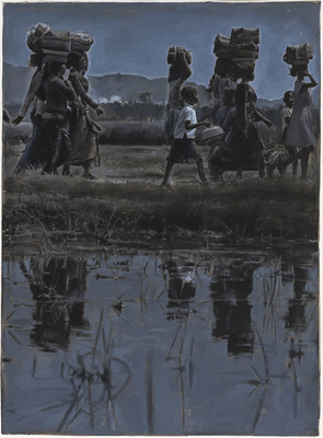 Works on Paper I - Departure at the crack of day