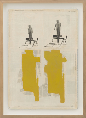 Raoul De Keyser, Johannes Kahrs, Mark Manders, Mircea Suciu, Patrick Van Caeckenbergh - Collage with Fake Newspapers