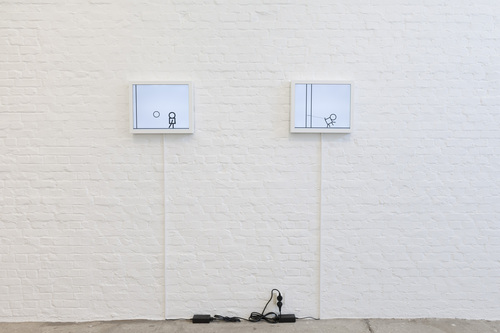 low fixed media show - Installation view