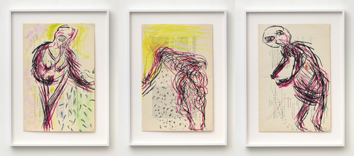 Works on Paper - Ielles sèment avec le vent