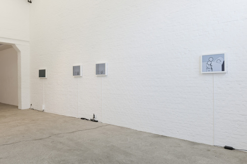 low fixed media show - Installation view