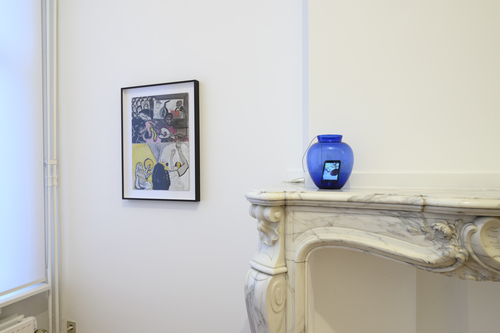 Lovers, Nahawand and Saba. She sang me songs and I didn’t mind - Installation view