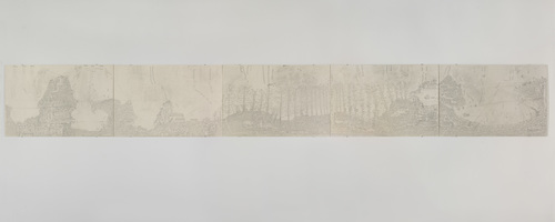 Kim Jones - Kim Jones - Untitled war drawing (elevation)