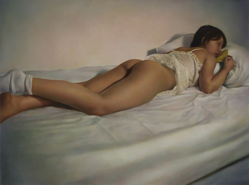 Naoto Kawahara - Femme demi-nue