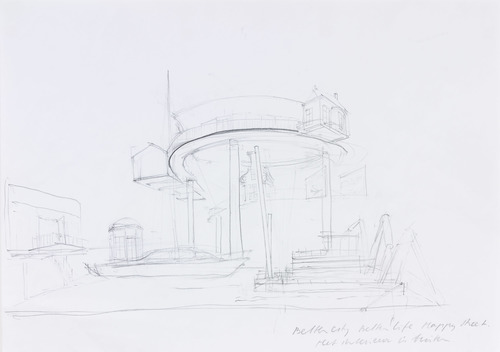 Works on Paper - Better City, Better Life, Happy Street - Het Interieur is Buiten