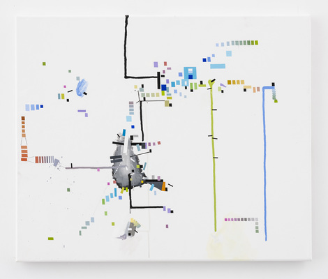 Bart Stolle - Untitled (drops on white)