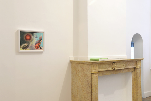 On Mars the Rising Sun is Blue - Installation view