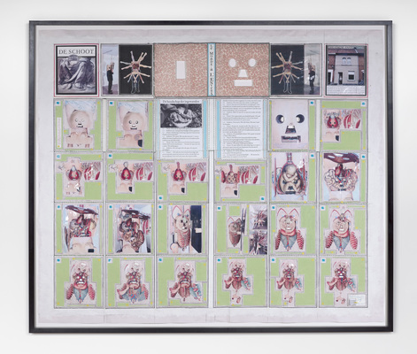 Le Monde à l'Envers - Ruwbouw voor het Maken van een Boek (De Schoot) (Rough Draft for the Making of a Book [The Lap])