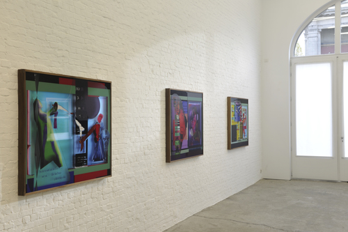 On Mars the Rising Sun is Blue - Installation view