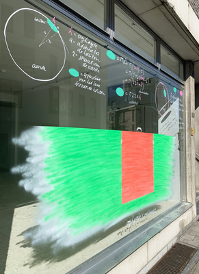 Open raam LLS Paleis - Installation view