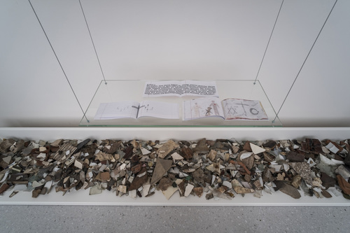 Documenta 14 - Installation view Pélagie Gbaguidi